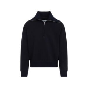 Jil Sander Men Cotton Sweatshirt With Zip
